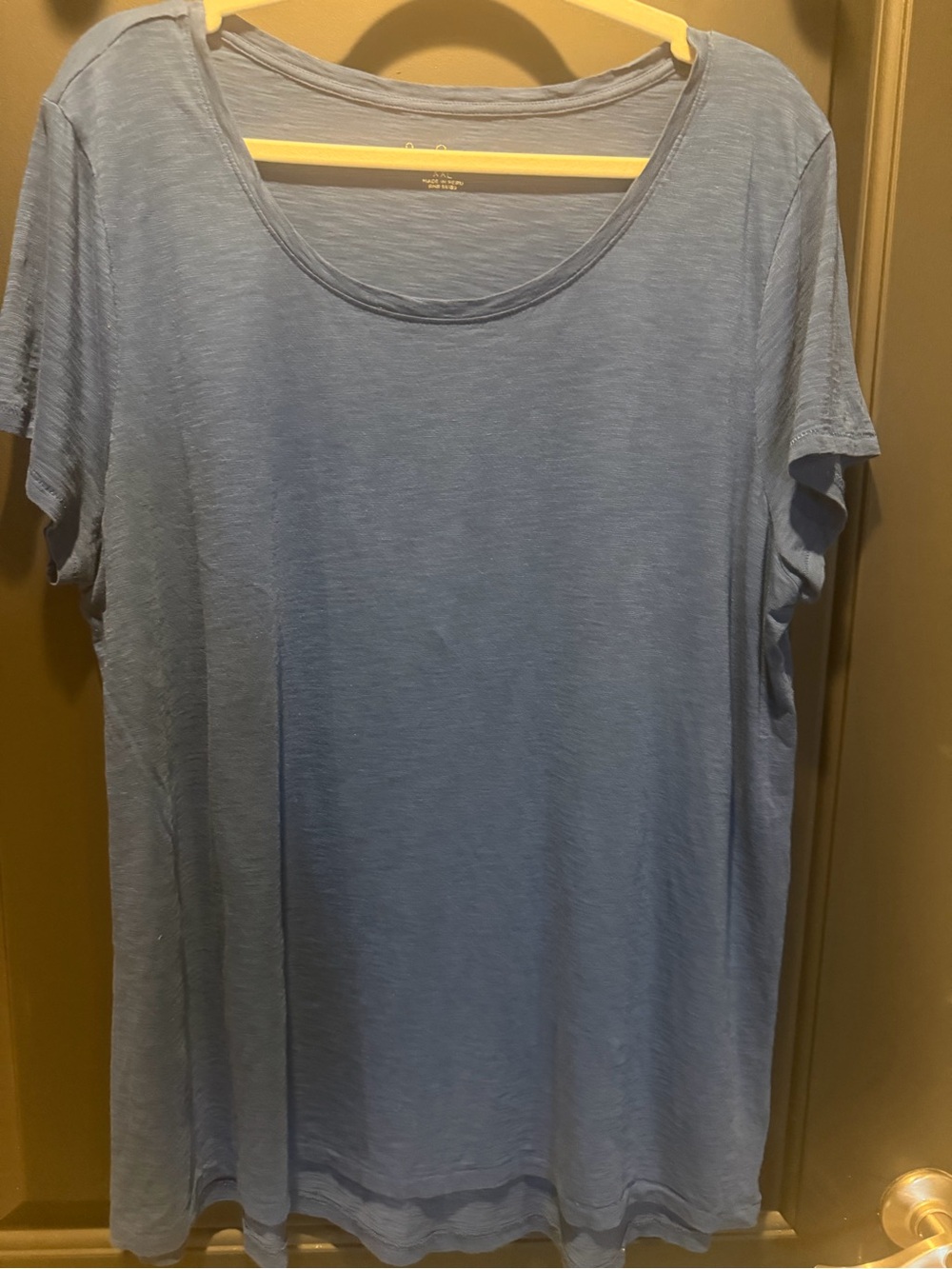 Lilly Pulitzer Navy Blue Scoop Neck Short Sleeve Tee